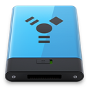 Blue Firewire B icon